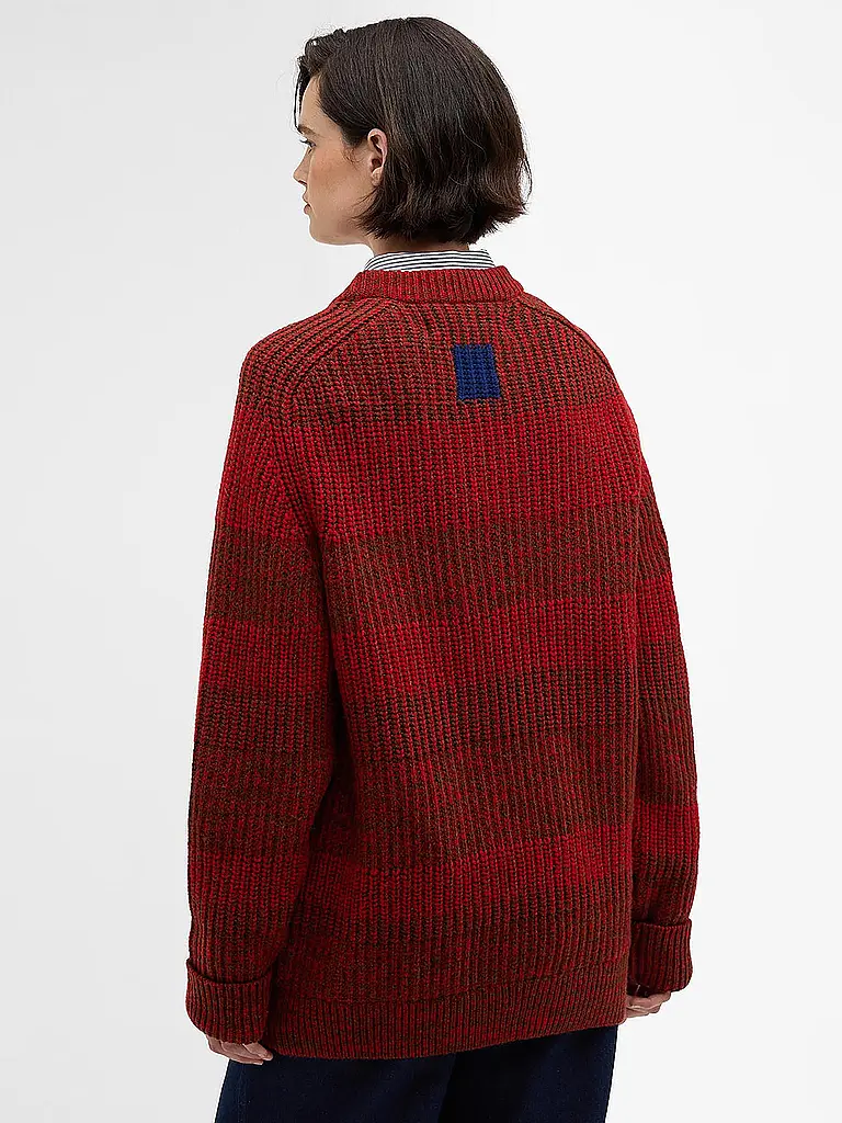 BARBOUR | Paul Smith loves Barbour Pullover Saddle Rundhalsausschnitt | 