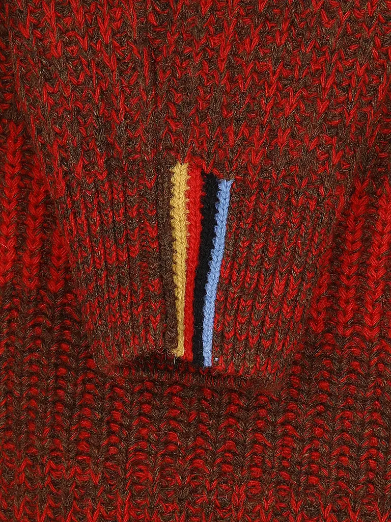 BARBOUR | Paul Smith loves Barbour Pullover Saddle Rundhalsausschnitt | 