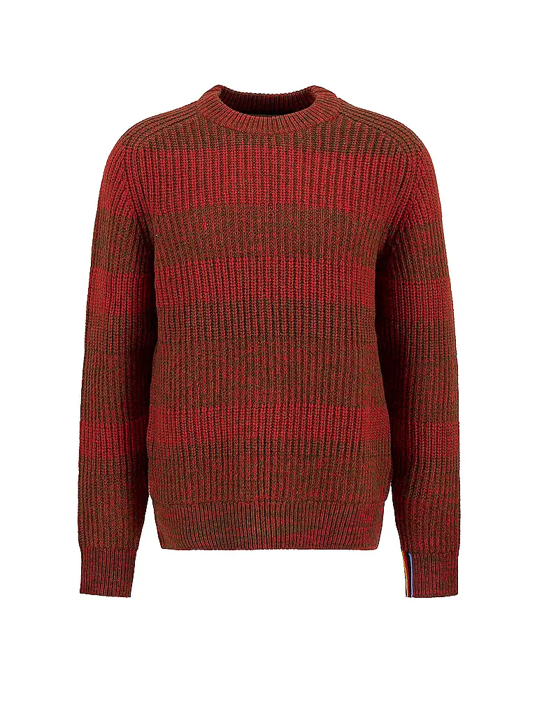 BARBOUR | Paul Smith loves Barbour Pullover Saddle Rundhalsausschnitt | 