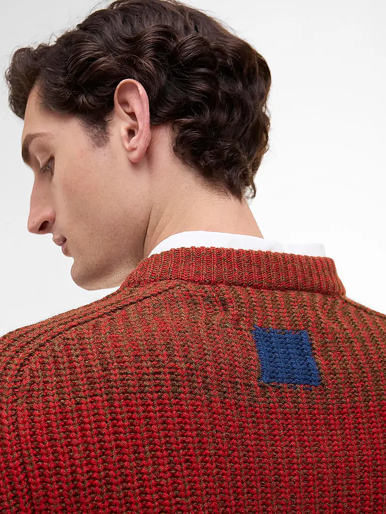 BARBOUR | Paul Smith loves Barbour Pullover Saddle Rundhalsausschnitt | 