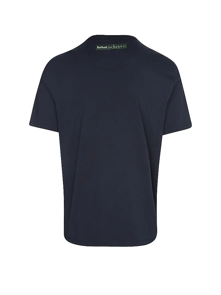 BARBOUR | Paul Smith loves Barbour T-Shirt Wax Can Graphic | dunkelblau