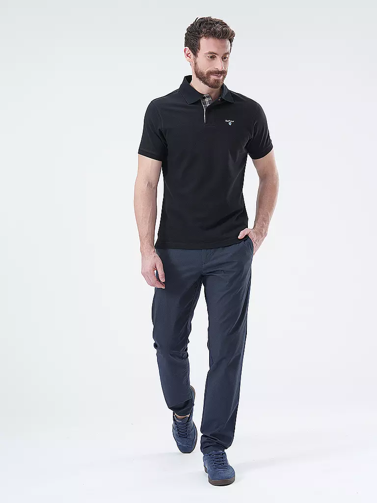 BARBOUR | Poloshirt Regular Fit | schwarz