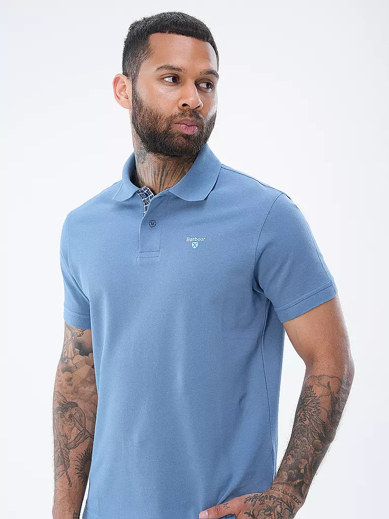 BARBOUR | Poloshirt Regular Fit | blau