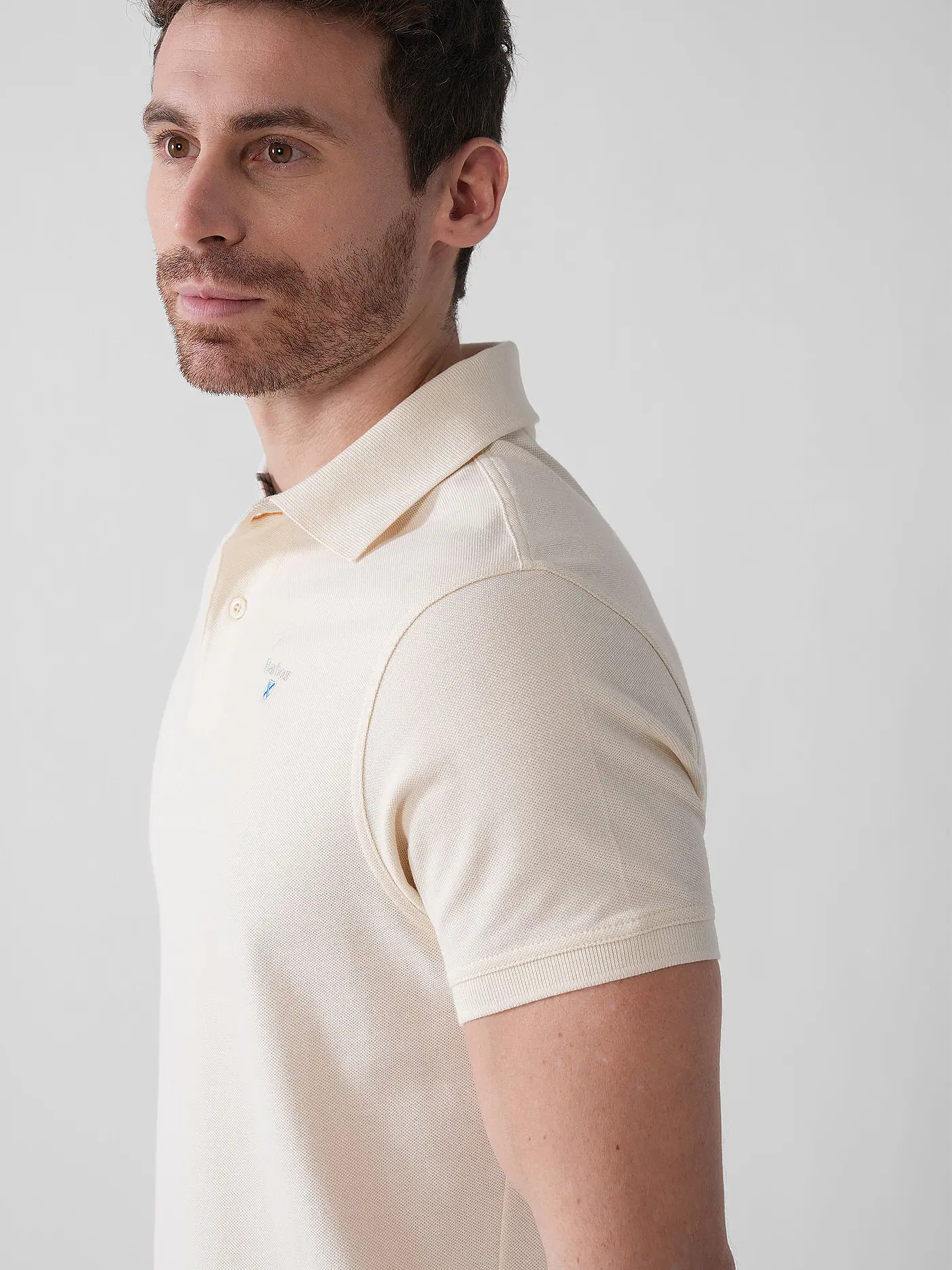 BARBOUR | Poloshirt Regular Fit | creme