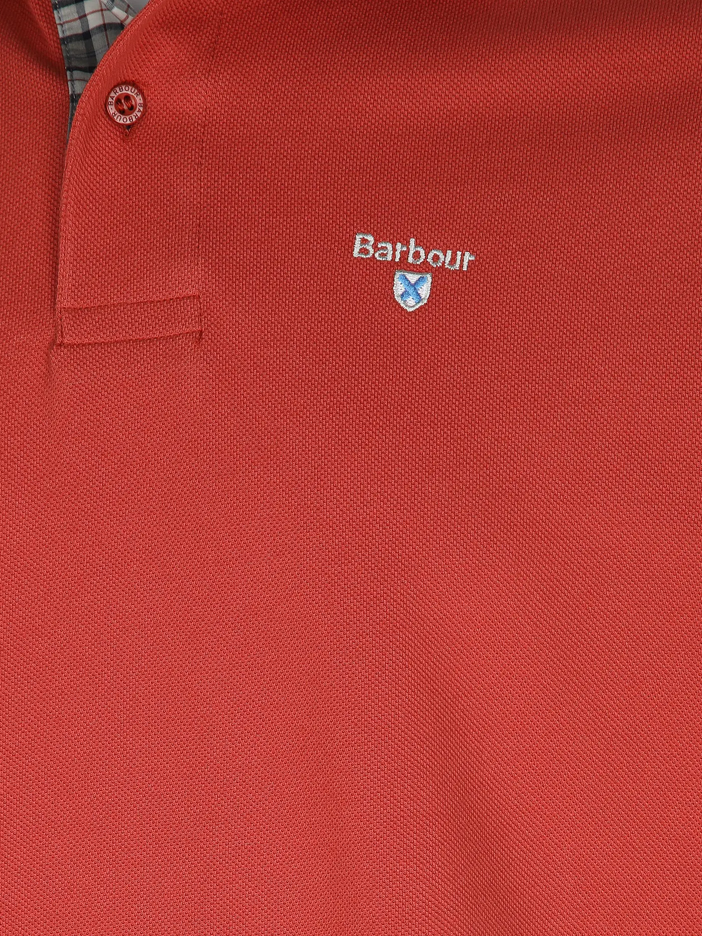 BARBOUR | Poloshirt Regular Fit | rot