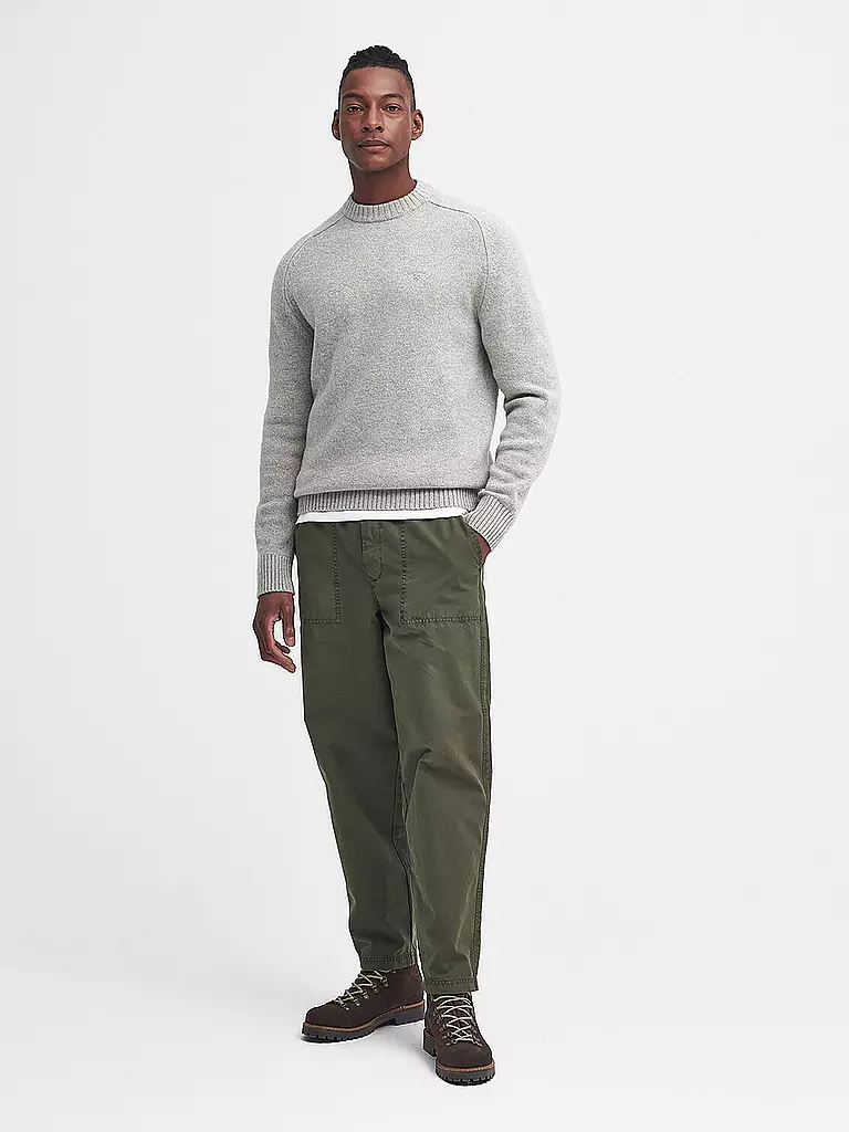 BARBOUR | Pullover  GRANGETOWN | hellgrau