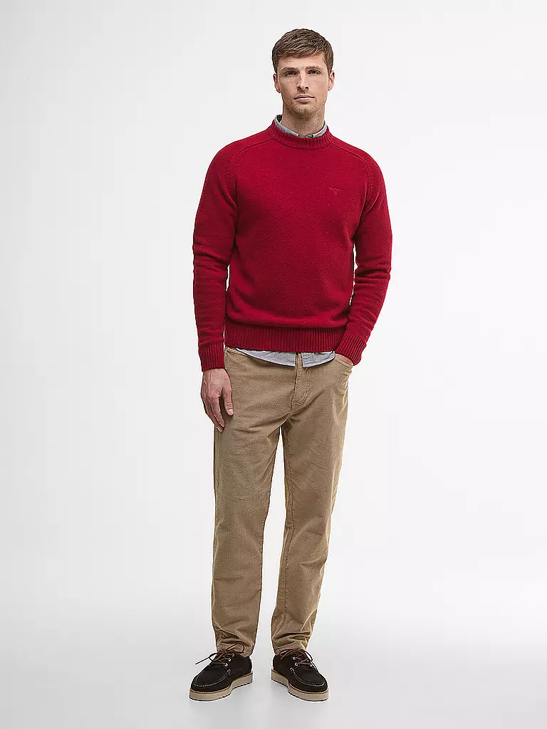 BARBOUR | Pullover  GRANGETOWN | rot