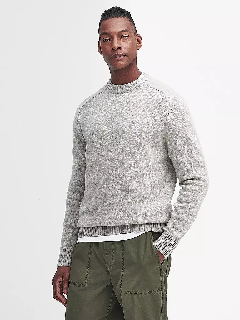 BARBOUR | Pullover  GRANGETOWN | hellgrau