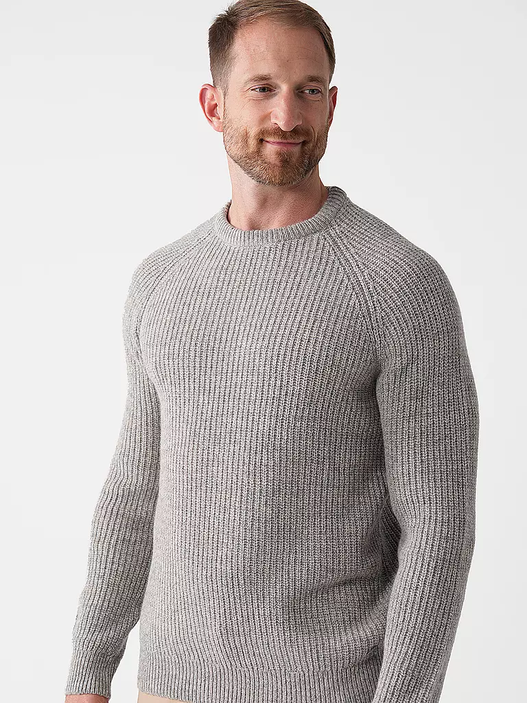 BARBOUR | Pullover HORSEFORD | hellgrau