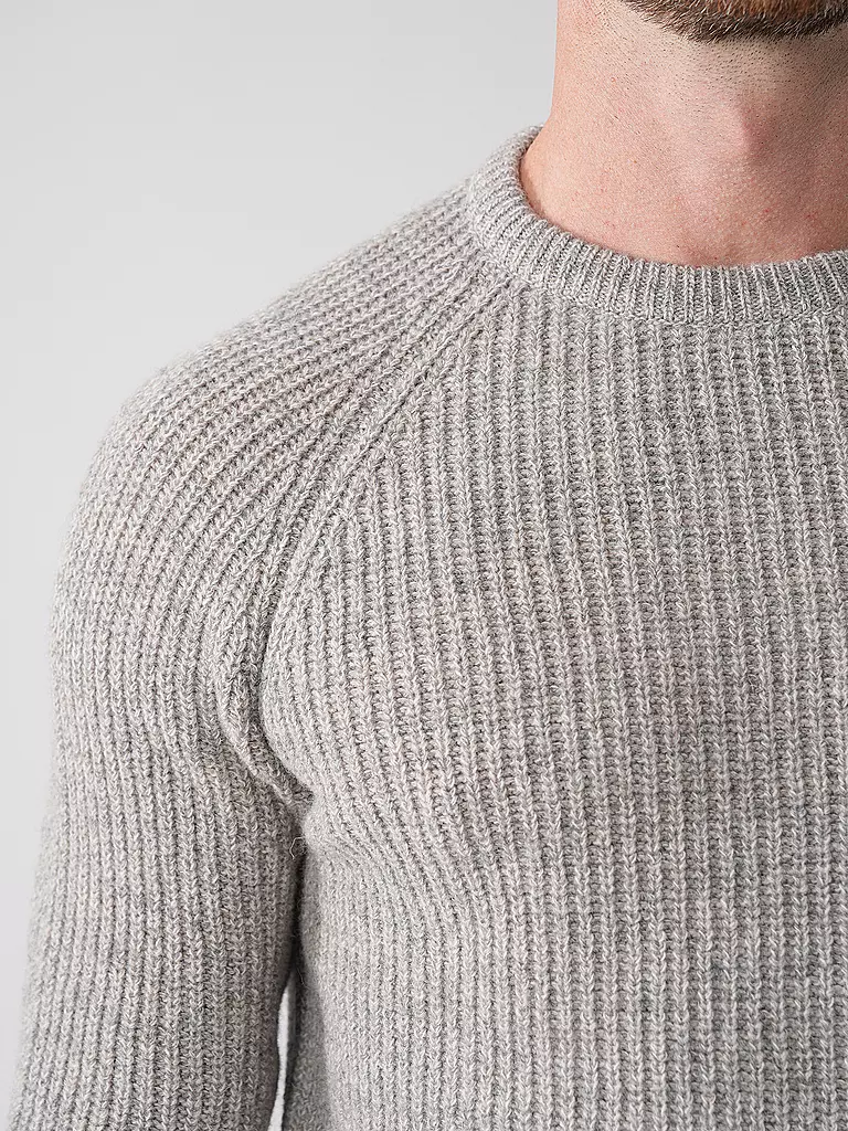 BARBOUR | Pullover HORSEFORD | hellgrau