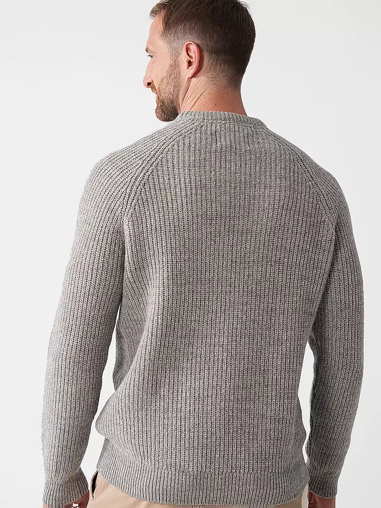 BARBOUR | Pullover HORSEFORD | hellgrau