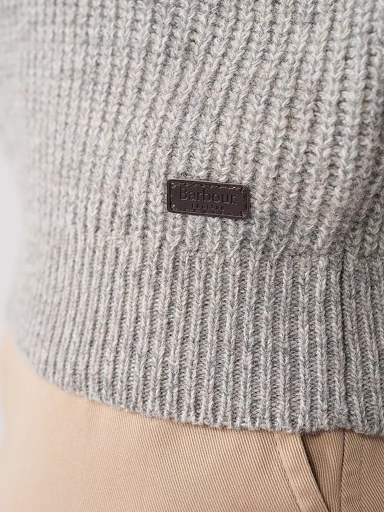 BARBOUR | Pullover HORSEFORD | hellgrau