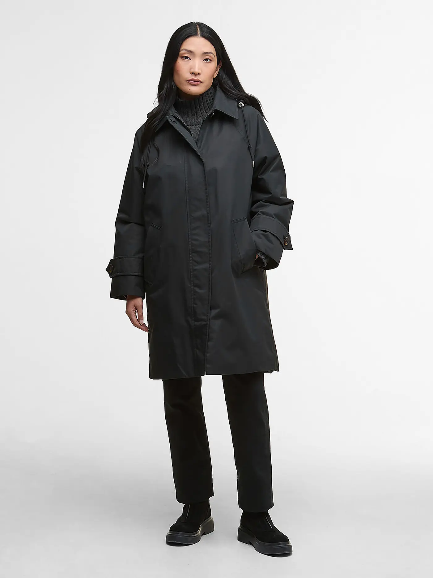 BARBOUR | Regenjacke SADIE  | schwarz