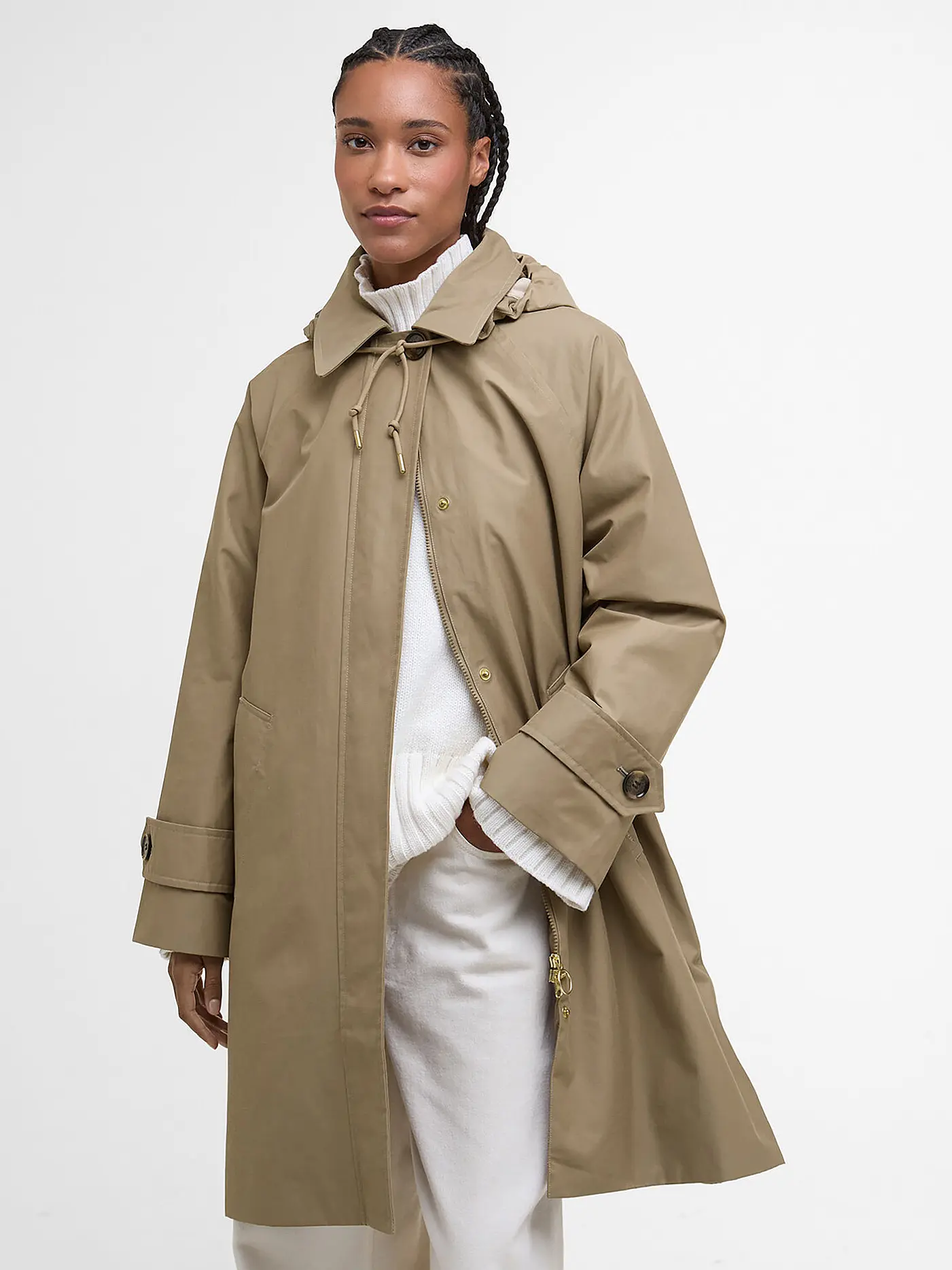 BARBOUR | Regenjacke SADIE  | beige