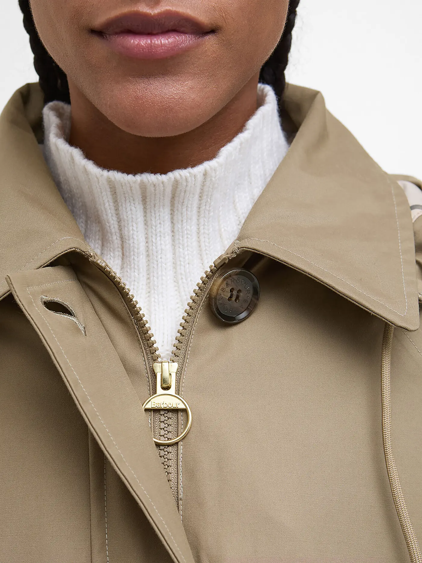 BARBOUR | Regenjacke SADIE  | beige