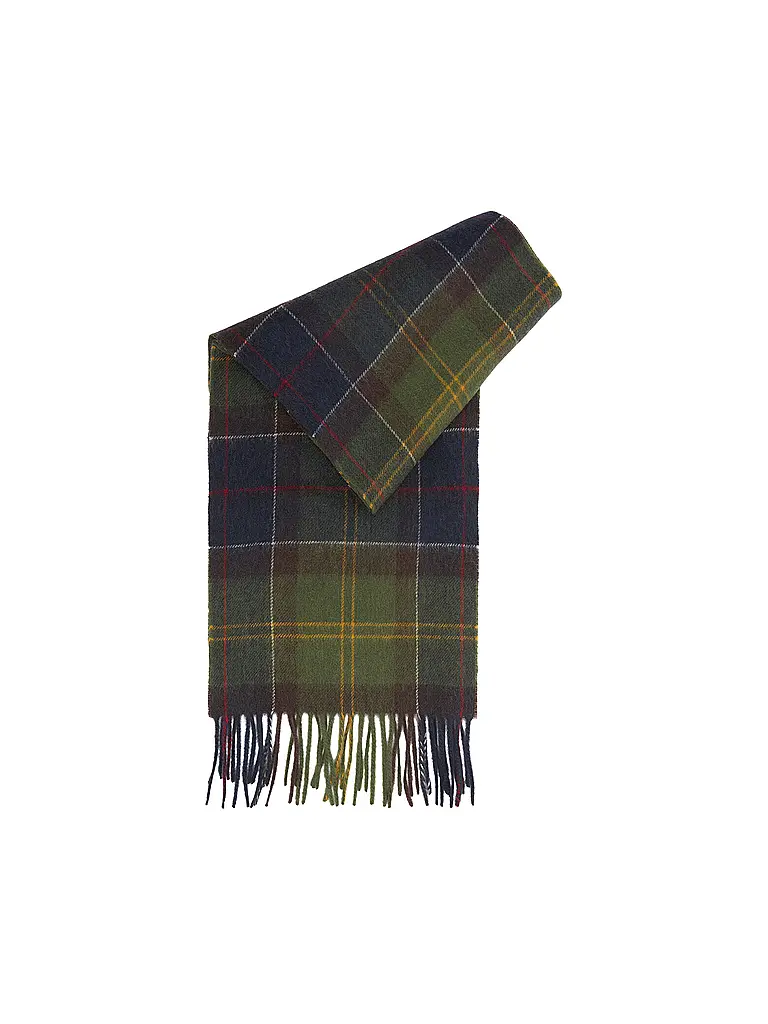 BARBOUR | Schal TARTAN | olive