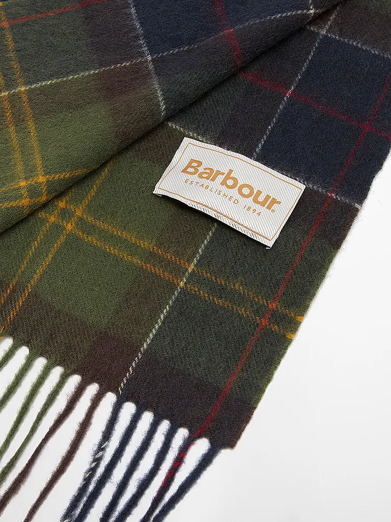 BARBOUR | Schal TARTAN | olive