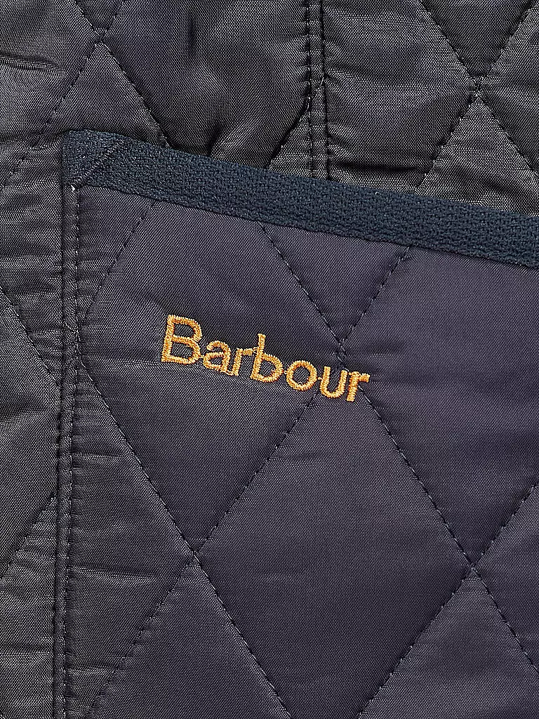 BARBOUR | Steppgilet FLEECE BETTY | dunkelblau