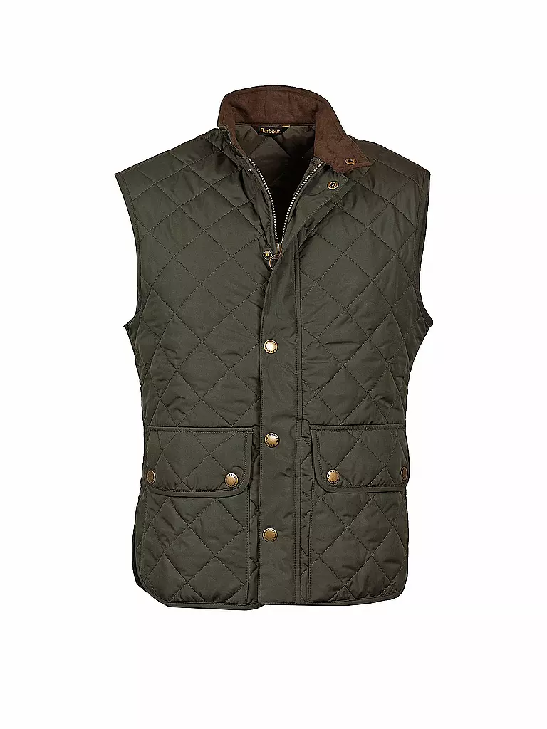 BARBOUR | Steppgilet LOWERDALE | grün