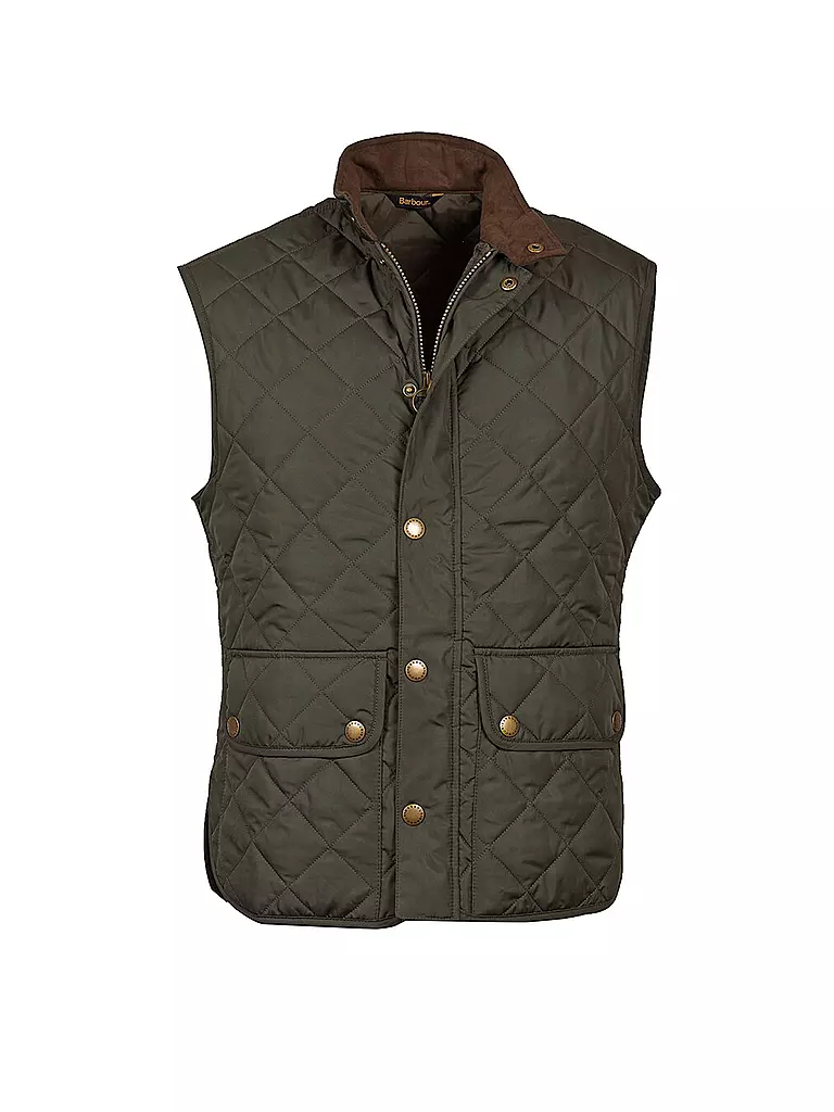 BARBOUR | Steppgilet LOWERDALE | grün