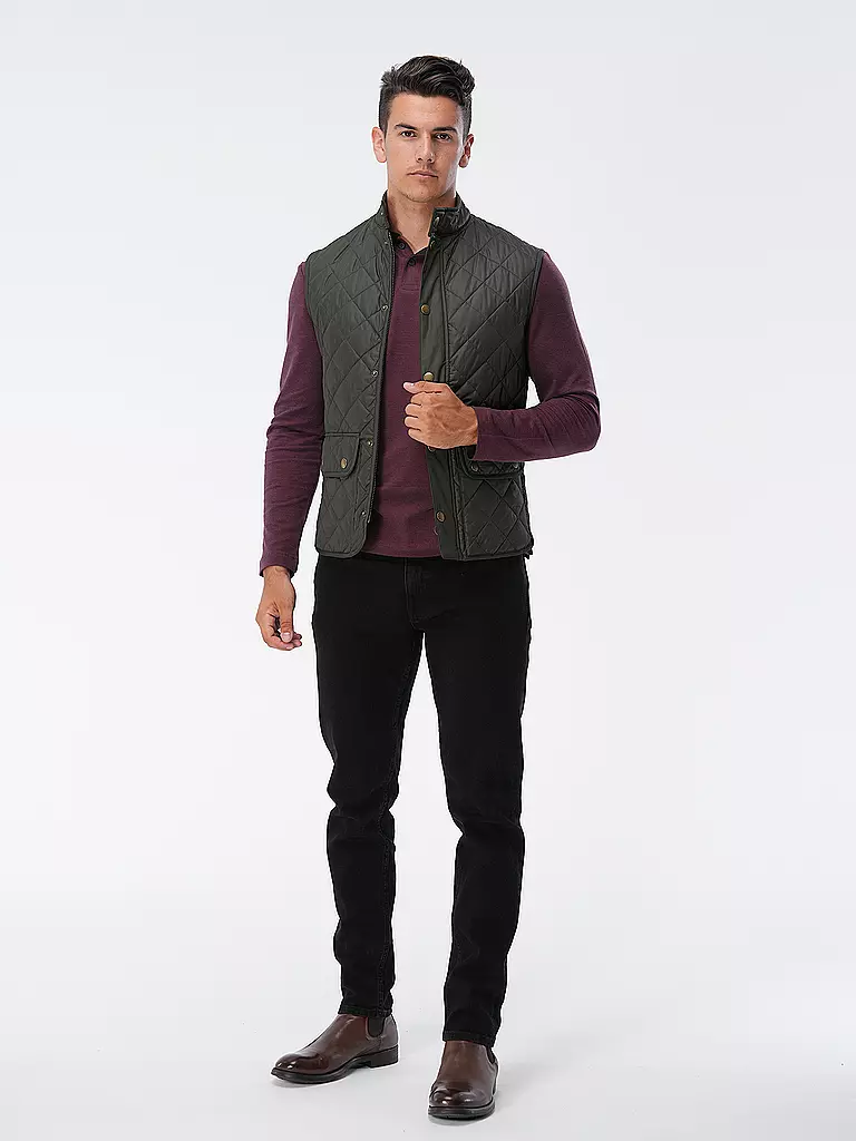 BARBOUR | Steppgilet LOWERDALE | grün