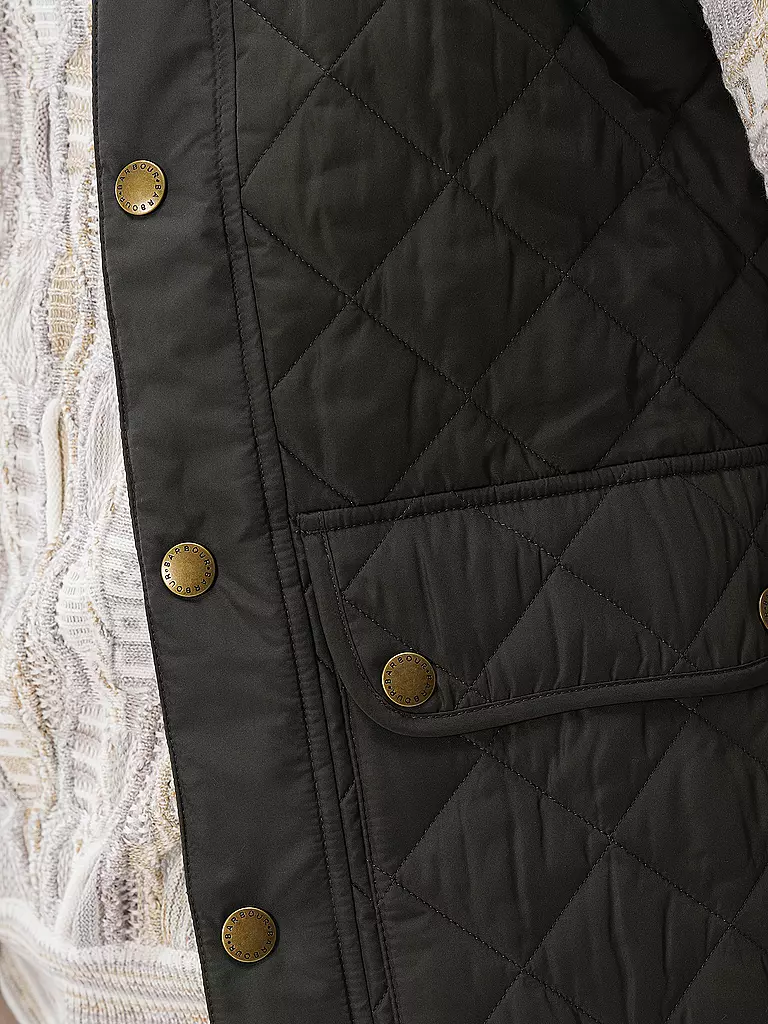 BARBOUR | Steppgilet LOWERDALE | grün