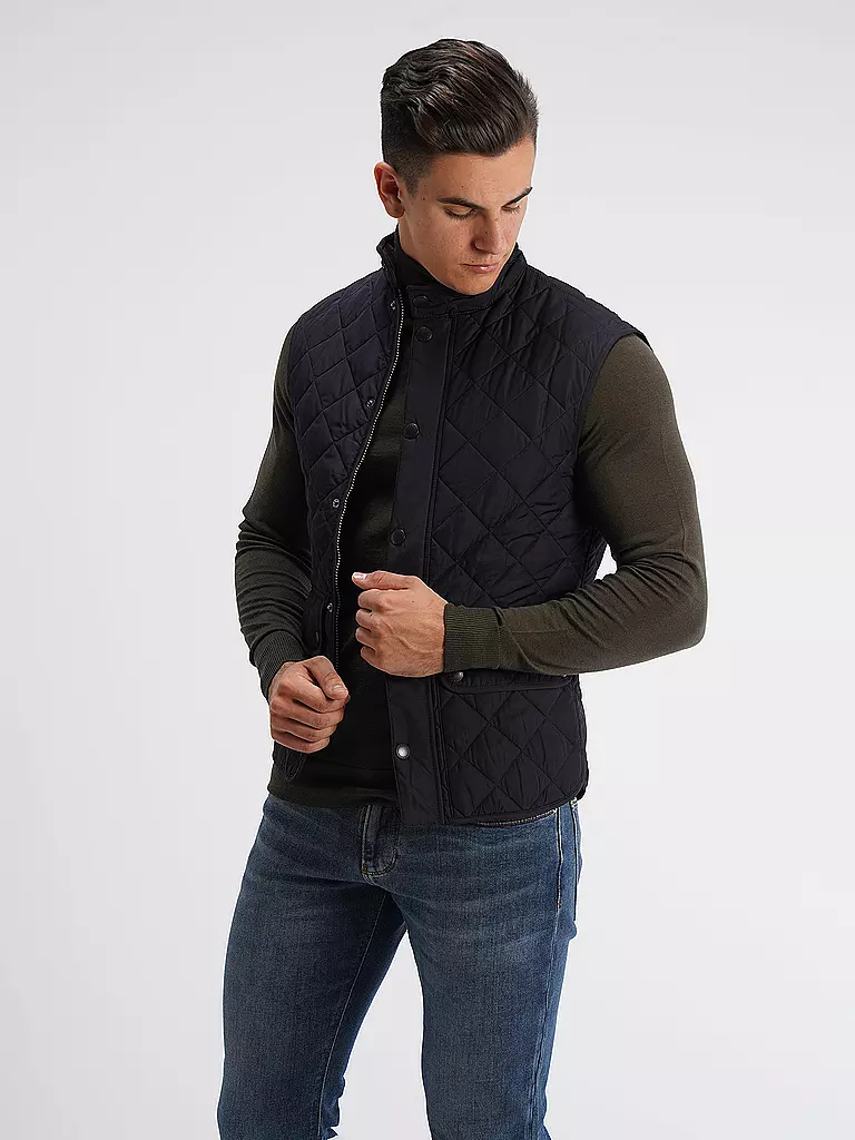 BARBOUR | Steppgilet LOWERDALE | grün
