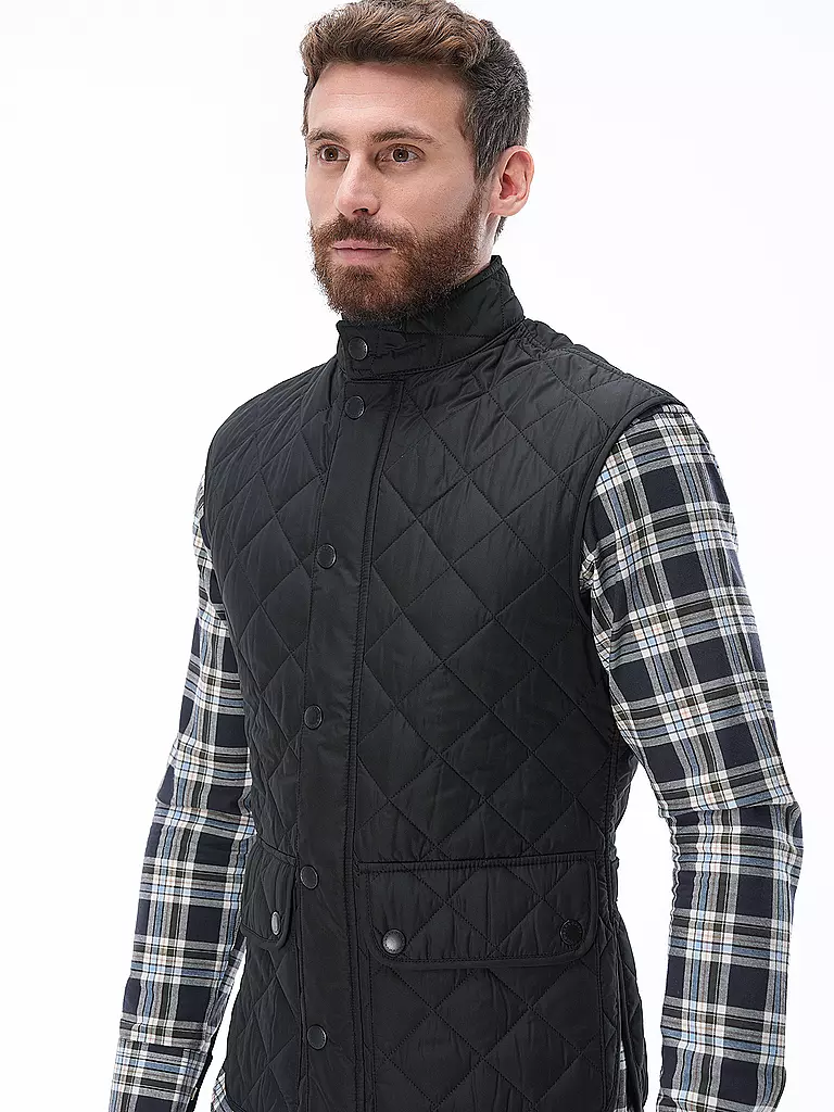 BARBOUR | Steppgilet LOWERDALE | grün