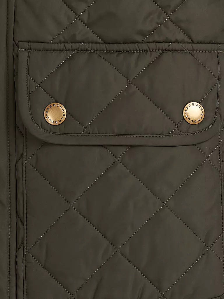 BARBOUR | Steppgilet LOWERDALE | grün