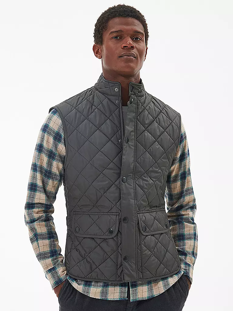 BARBOUR | Steppgilet LOWERDALE | grün