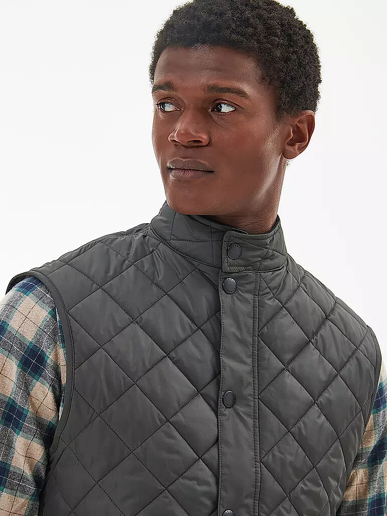 BARBOUR | Steppgilet LOWERDALE | grün