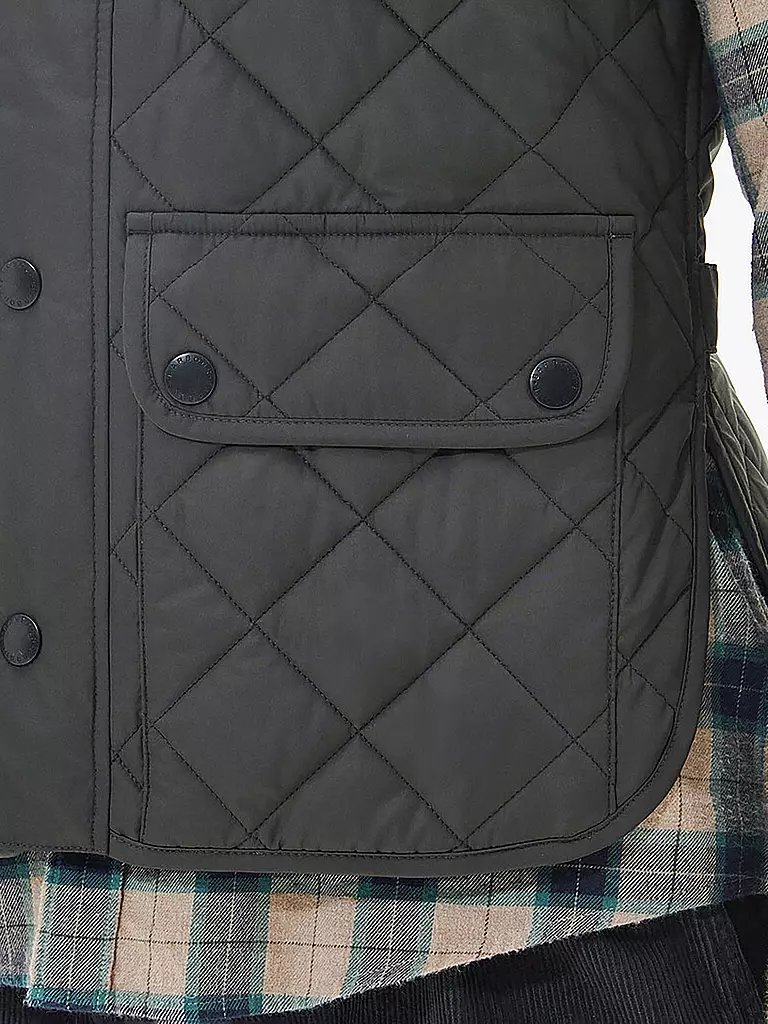 BARBOUR | Steppgilet LOWERDALE | grün