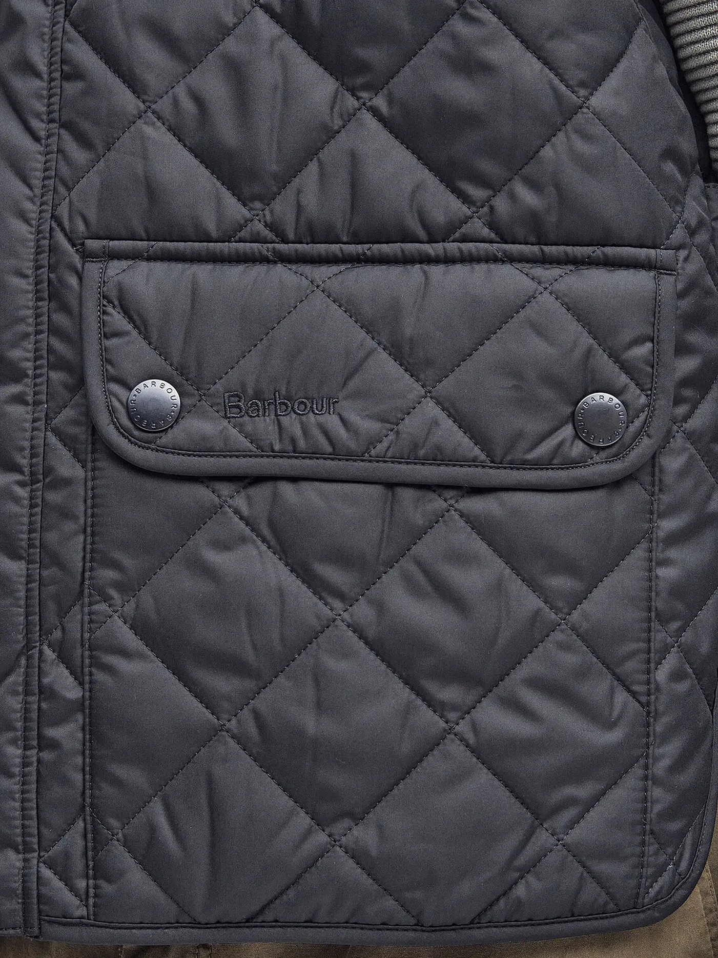 BARBOUR | Steppgilet LOWERDALE | dunkelblau