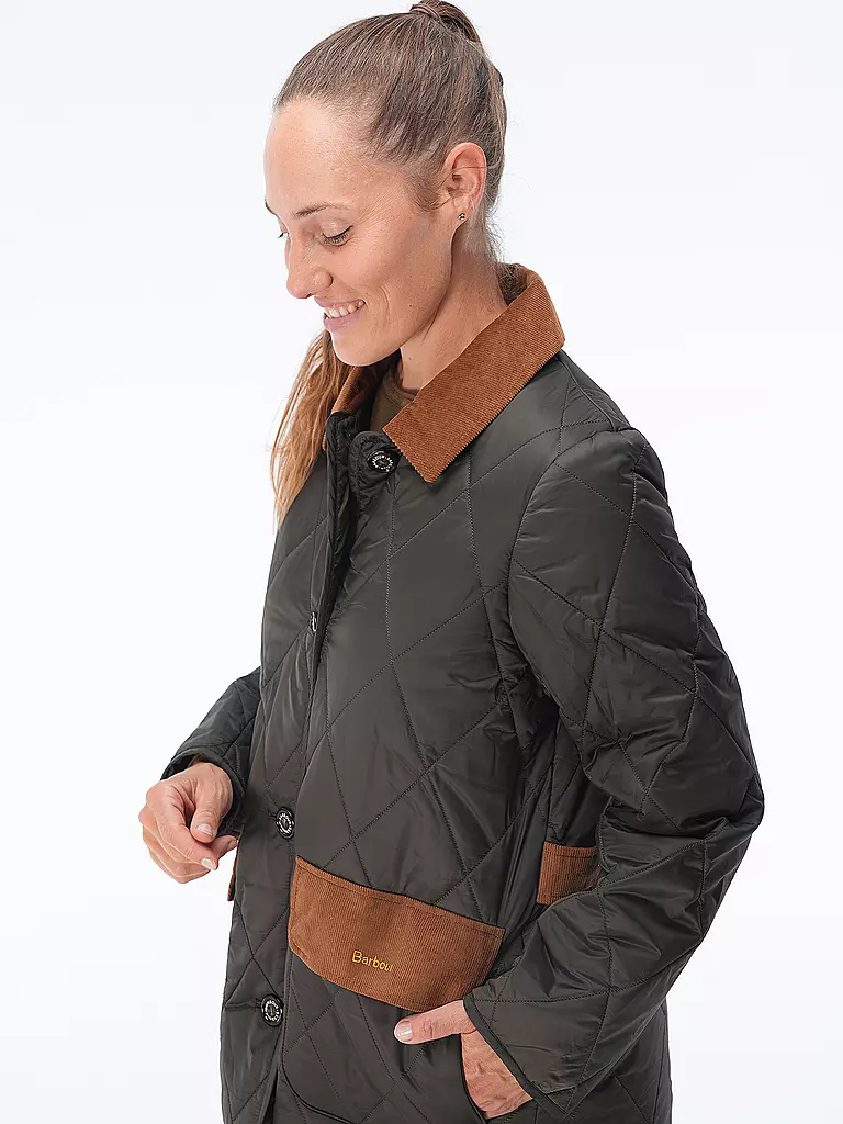 BARBOUR | Steppjacke BRAGAR QUILT | olive