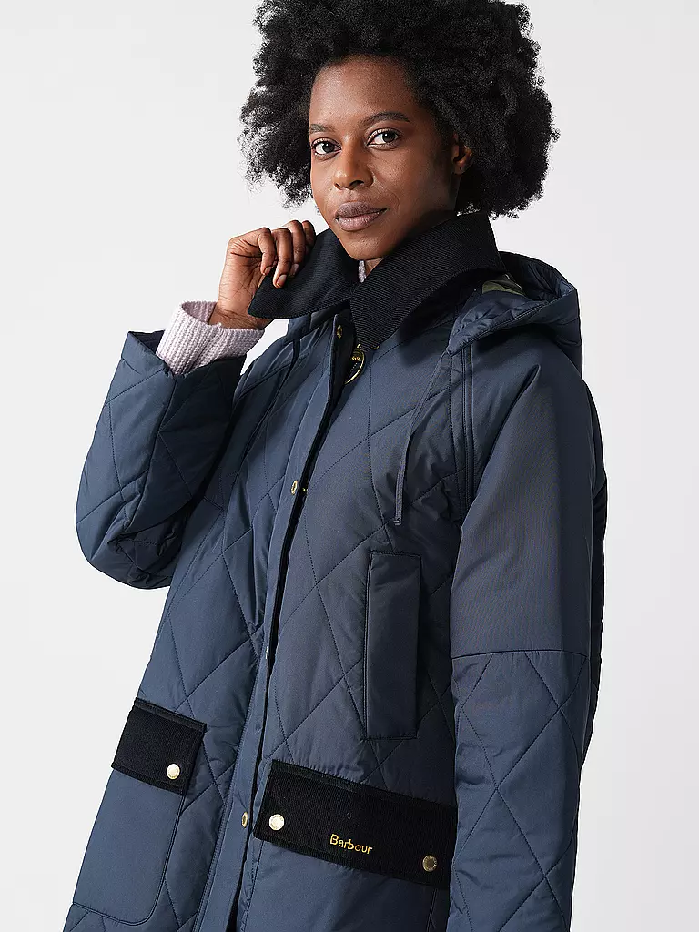 BARBOUR | Steppjacke COOKSTON | dunkelblau