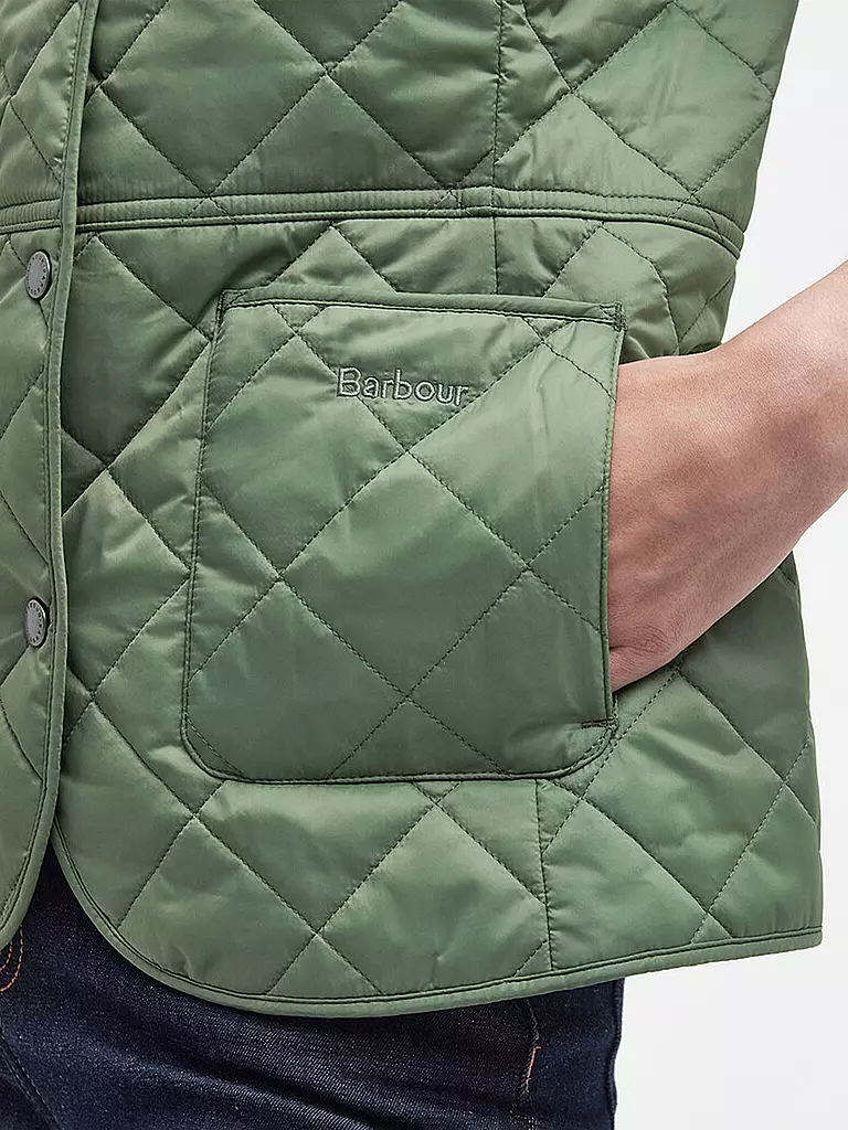 BARBOUR | Steppjacke DEVERON | hellgrün