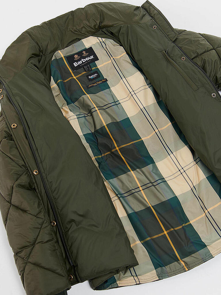BARBOUR | Steppmantel HOXA  | hellgrün