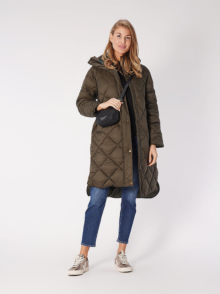 BARBOUR Steppmantel SANDYFORF hellgrün barbour daunen