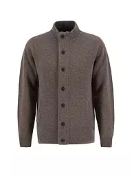 BARBOUR | Strickjacke ESSENTIAL | braun