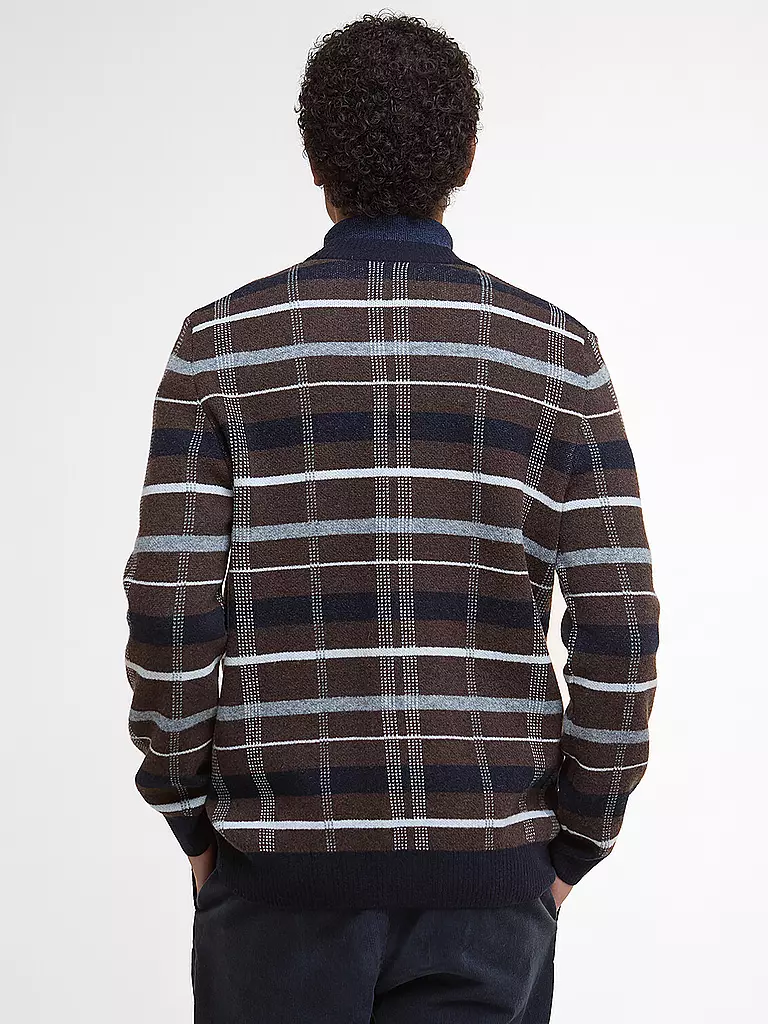 BARBOUR | Strickjacke KANE | braun