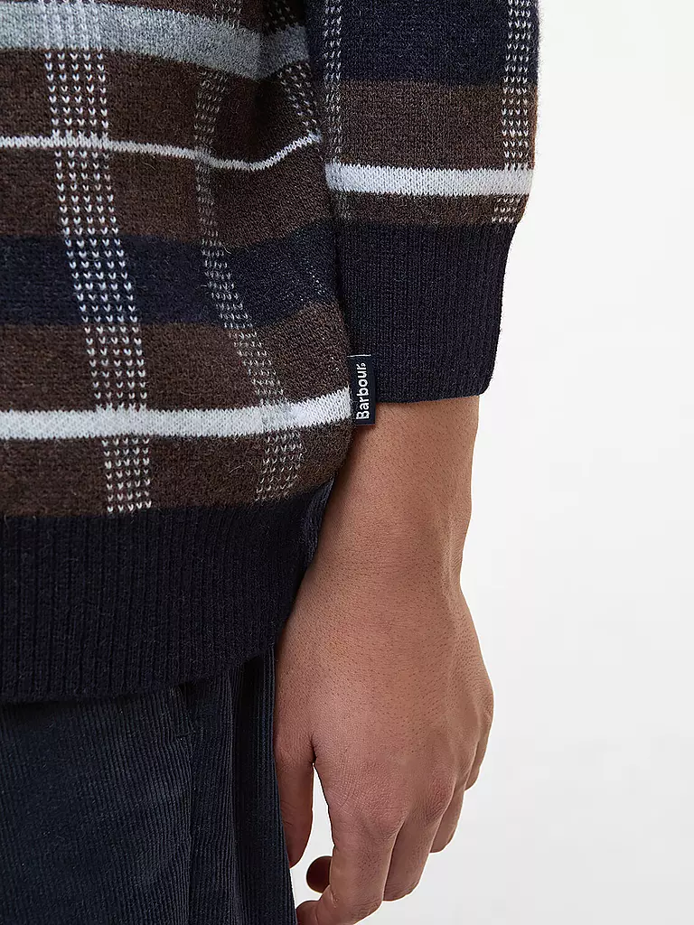 BARBOUR | Strickjacke KANE | braun
