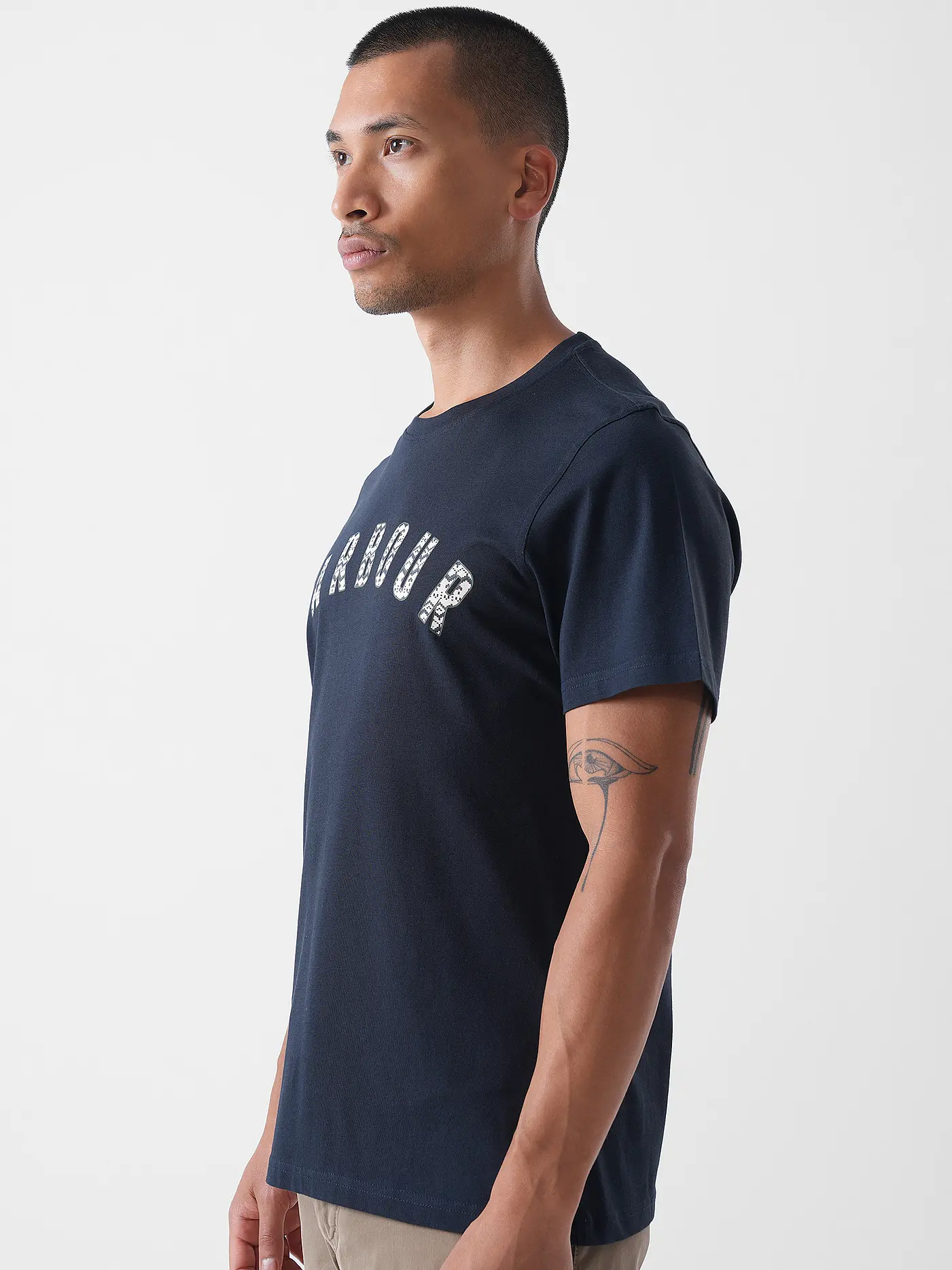 BARBOUR | T-Shirt  | dunkelblau