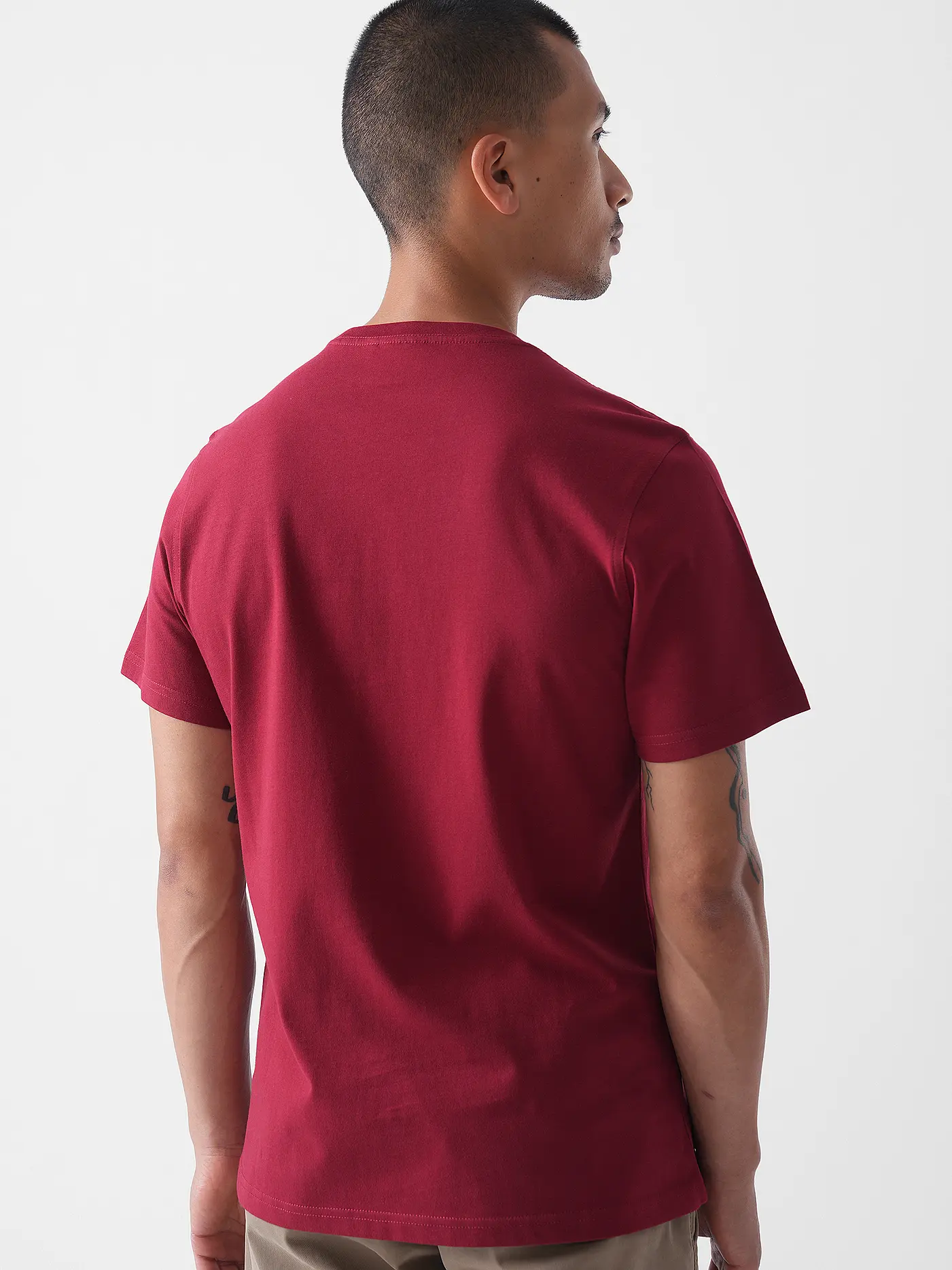BARBOUR | T-Shirt  | rot