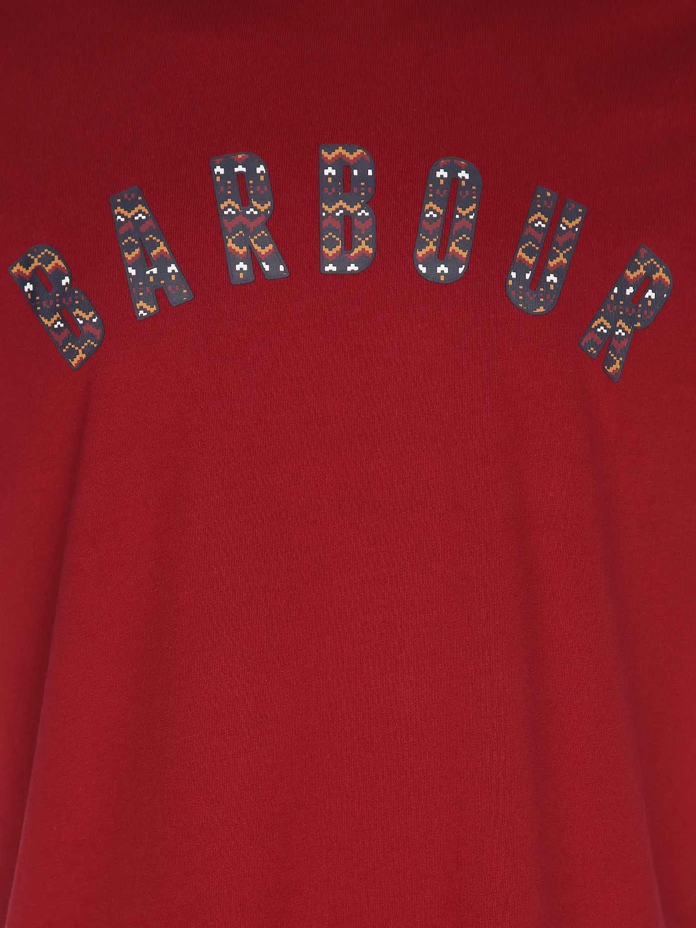 BARBOUR | T-Shirt  | rot