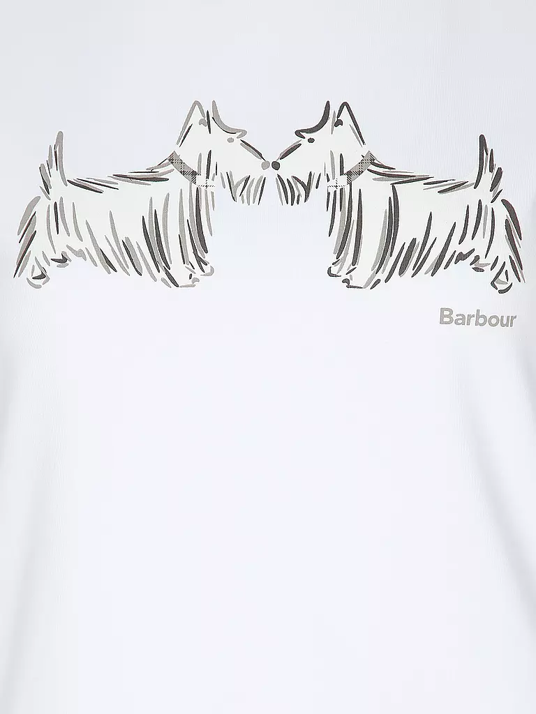 BARBOUR | T-Shirt HIGHLANDS | dunkelblau