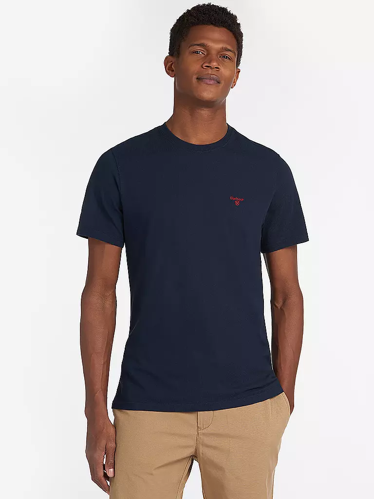 BARBOUR | T-Shirt Regular Fit | dunkelgrün
