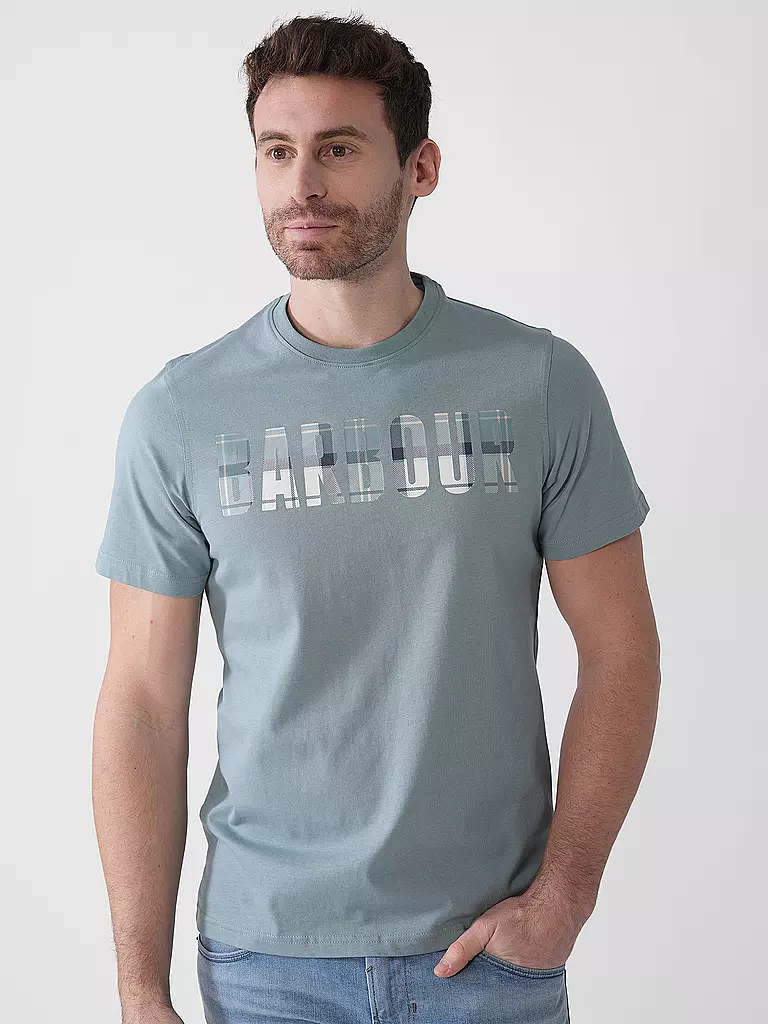 BARBOUR | T-Shirt THURNFORD | blau
