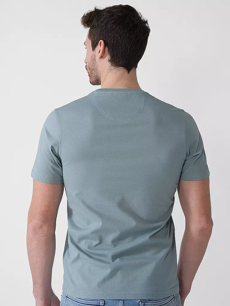BARBOUR | T-Shirt THURNFORD | blau