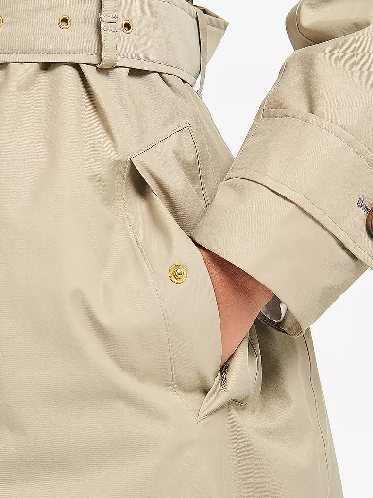 BARBOUR | Trenchcoat SOMERLAND | weiss