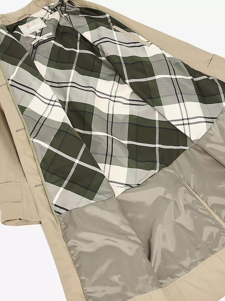 BARBOUR | Trenchcoat SOMERLAND | weiss